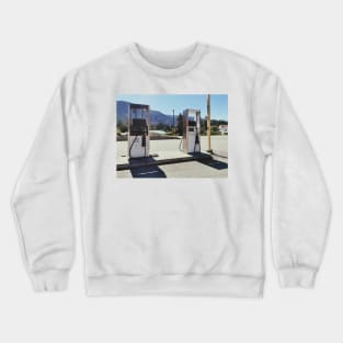 Historic old abandoned gas station in Hedley, BC, Canada. Crewneck Sweatshirt